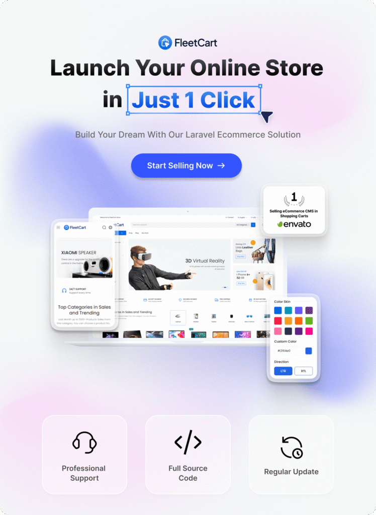 Laravel Ecommerce CMS