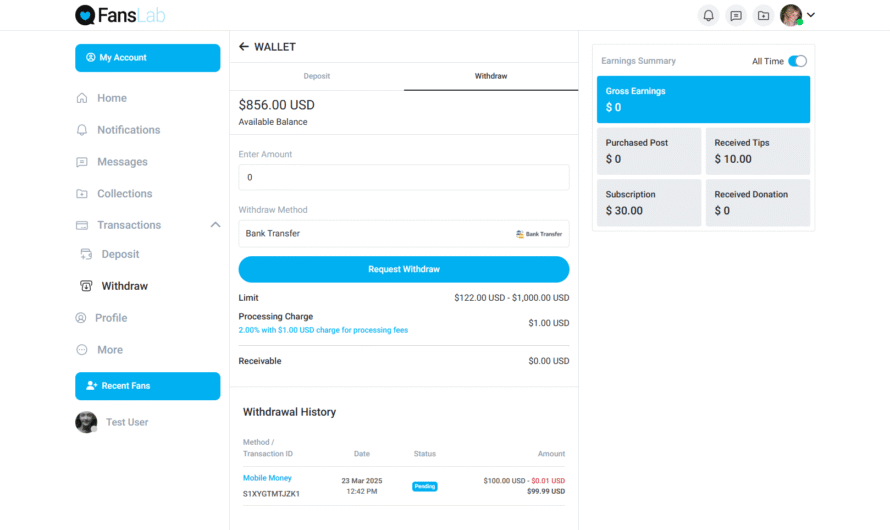 FansLab v1.0 – Subscription Based Social Media Platform – nulled