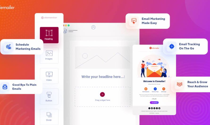 Elemailer v4.1.8 – Drag & Drop WordPress Email Template & Campaign Builder