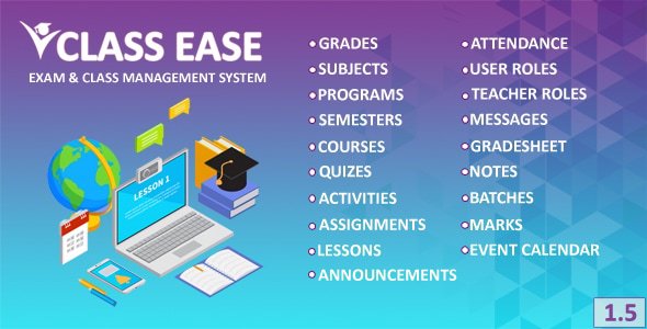 Class Ease v1.5 – Exam and Class Management System