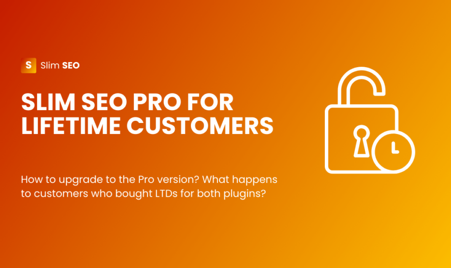 Slim SEO Pro v1.3.0