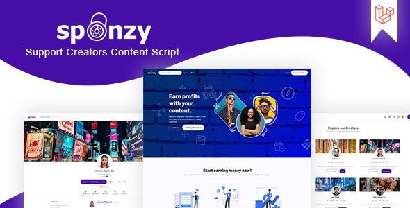 Sponzy v6.8 – Support Creators Content Script